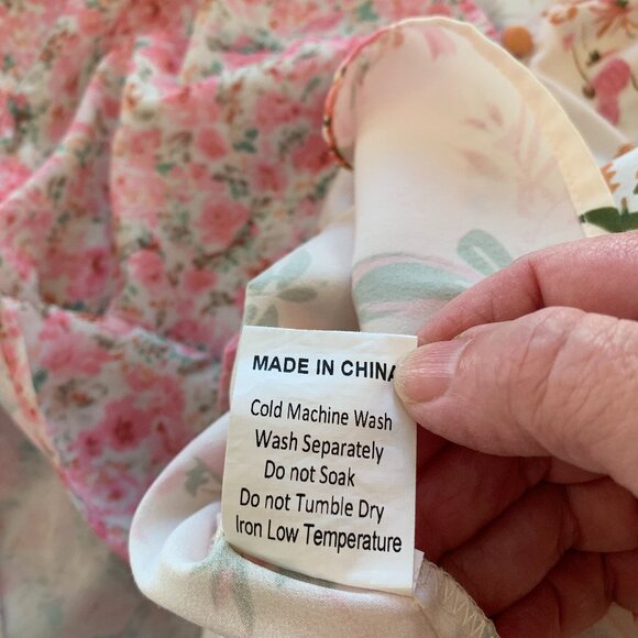 Chic Soul Long Sleeve 3X floral print blouse - Picture 13 of 13